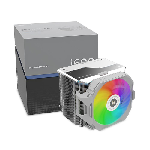 Кулер для CPU ALSEYE i600-W, Two fans version Product size：144*121*159mm TDP：270W Soldering technology CD texture Application: Intel：LGA115X、1200、1700、1366、2011 AMD：AM4 (AS.01.10.0002) фото 7