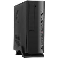Exegate EX268697RUS Корпус MiniITX Exegate MI-208 Black, miniITX/ mATX, , 2*USB, Audio
