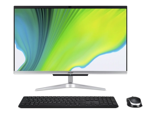 *Моноблок Acer Aspire C24-1800 23.8 Full HD i3 1305u (3.3) 8Gb SSD 512Gb CR noOS WiFi BT 65W клавиатура мышь черный 1920x1080 (DQ.BLFCD.001)