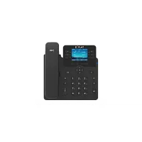 IP-телефон Flat-Phone B6: 6 SIP-аккаунтов, 2 порта 10/ 100/ 1000BASE-T (RJ-45), ЖК-дисплей, PoE, адаптер питания 220В (FLAT-PHONE-B6P)