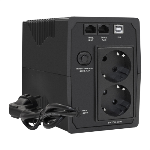 Exegate EP285597RUS ИБП ExeGate SpecialPro UNB-650.LED.AVR.EURO.RJ.USB фото 2