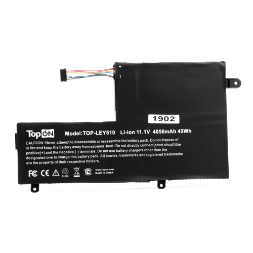 Аккумулятор для ноутбука Lenovo Flex 3-1470 11.4V 4050mAh PN: L14L3P21 (TOP-LEY510)