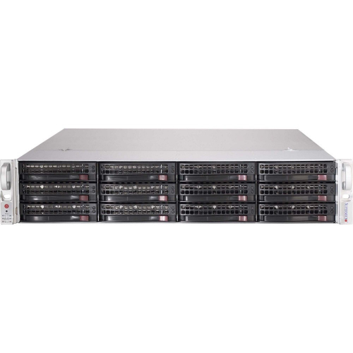 Серверный корпус Supermicro SuperChassis 826BE1C4-R1K23LPB 2U/ no HDD (up 12LFF)/ 2x 1200W (CSE-826BE1C4-R1K23LPB)