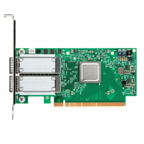 Сетевой адаптер Mellanox MCX556A-EDAT ConnectX-5 Ex VPI Adapter Card EDR IB and 100GbE Dual-Port QSFP28 PCIe4.0 x16 Tall Bracket (480306)