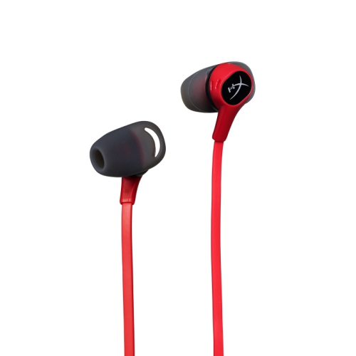 Наушники с микрофоном HyperX Cloud Earbuds красный/ черный 1.2м (HX-HSCEB-RD)