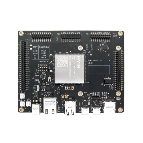 Плата разработки Myir MYD-YA151C-4E512D-65-I-T MYC-YA15XC-T CPU Module as Controller Board,ST STM32MP1 MPU based on 650MHz Single or Dual Arm Cortex-A7 and 209MHz Cortex-M4 Cores,256MB/512MB DDR3L, 256MB Nand Flash/ 4GB eMMC, 32KB EEPROM, Power Management