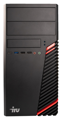 Компьютер IRU Home 310H5SM MT Cel G5905 (3.5) 8Gb SSD 240Gb Win11Pro 64 400W черный (1885456)