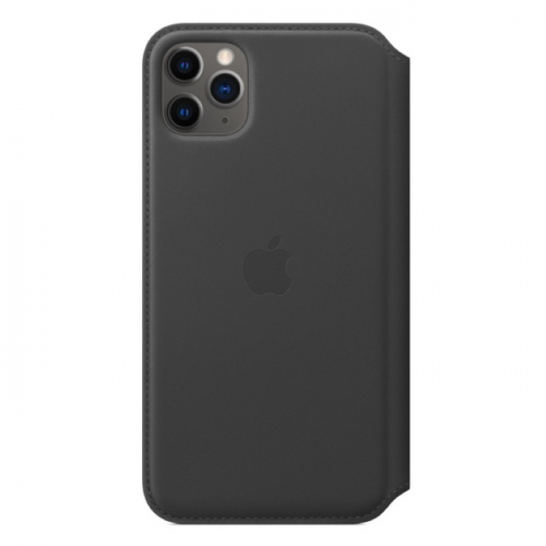Чехол Apple для iPhone 11 Pro Max Leather Folio кожанный черный (MX082ZM/A)