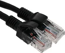 Патч-корд NTSS NTSS-PC-UTP-RJ45-5e-1.0-LSZH-BL UTP RJ-45 вил.-вилка RJ-45 кат.5E 1м черный LSZH 26AWG (1992953) (1992953#MLN)