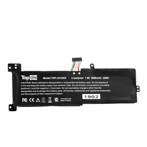 Аккумулятор для ноутбука Lenovo IdeaPad 330-15ARR 8pin 7.6V 3880mAh PN: L17M2PF1 (TOP-LE15AR)