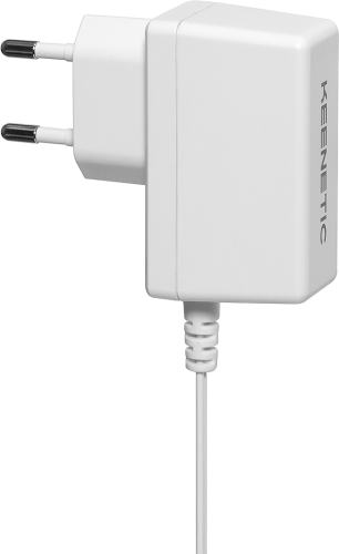 Адаптер питания KEENETIC/ Keenetic PA10 (KPS-1210) Адаптер питания от сети 100–240 В, постоянное выходное напряжение 12 V с током до 1,0 A, для Keenetic c напряжением питания 9 или 12 В и током до 1.0