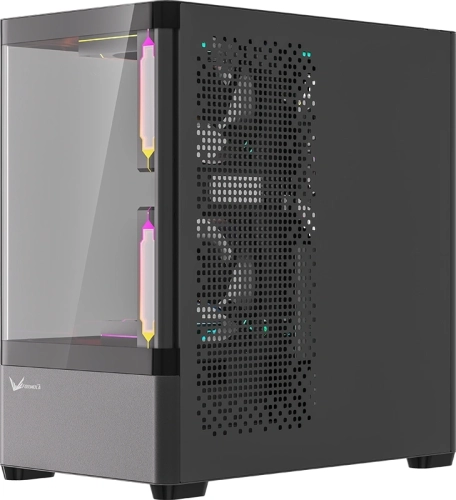 Корпус Formula Crystal U1M черный без БП mATX 7x120mm 2x140mm 1xUSB2.0 1xUSB3.0 audio bott PSU фото 6