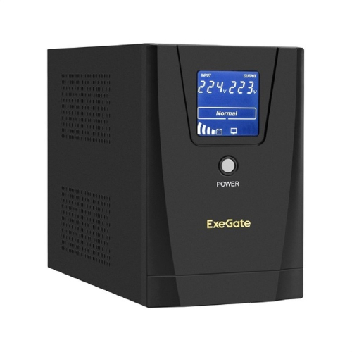 Exegate EX292800RUS ИБП ExeGate SpecialPro Smart LLB-1500.LCD.AVR.2SH.3C13.USB