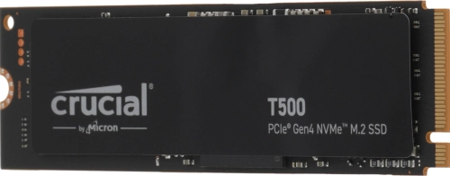 Твердотельный накопитель SSD Crucial M.2 2280 500GB Crucial T500 Client SSD CT500T500SSD8 PCIe Gen4x4 with NVMe, 7200/ 5700, TLC, 300TBW фото 4