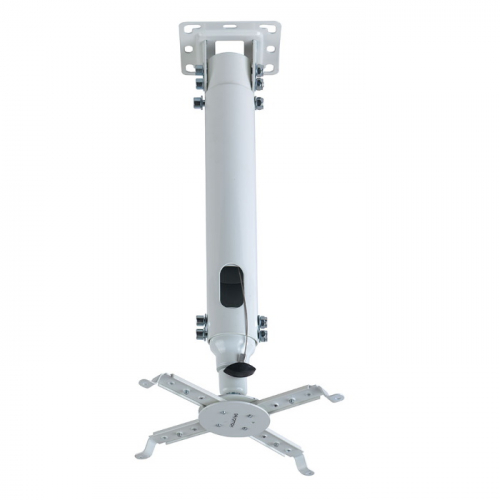 Крепление потолочное Kromax PROJECTOR-100 для проектора, 3 ст свободы, наклон 30°, вращение на 360°, max 20 кг, белый (20196)