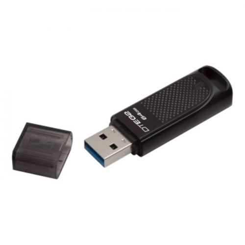 Флеш накопитель Kingston 64GB DataTraveler Elite G2 USB 3.1 Gen 1 Black (DTEG2/64GB) фото 2