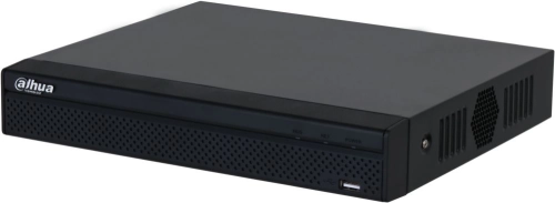 DAHUA DHI-NVR2104HS-P-4KS3 4-канальный IP-видеорегистратор с PoE, 4K и H.265+, видеоаналитика, входящий поток до 80Мбит/ с, 1 SATA III до 20Тбайт