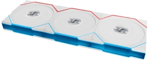 Вентилятор для корпуса Lian-Li Uni Fan TL Wireless 120 ARGB 120х120x28 белый 4-pin 33дБ (упак.:3шт) (G99.12TL1W3W.R0) Ret