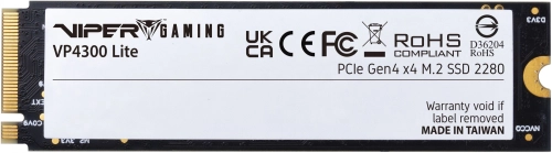 Накопитель SSD Patriot PCIe 4.0 x4 1TB VP4300L1TBM28H Viper VP4300 Lite M.2 2280 фото 2