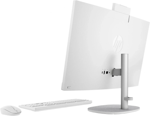 Моноблок HP 24-cr0072ci NT 24 FHD(1920x1080) AMD Ryzen 5 7520U , 16GB LPDDR5-5500 (1x16GB), SSD 512Gb, AMD Radeon 610M, noDVD,ENG/ RU kbd&mouse wired, HD Webcam, ShellWhite, FreeDOS, 1Y Wty (9Q703EA) фото 3