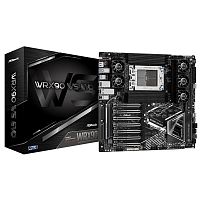 ASROCK WRX90 WS EVO, AMD WRX90, 8*DDR5, 4*SATA, 2*M.2, 2 x SlimSAS, 6*USB 3.2, 2*Type-C, 7*PCIx16, DP, EEB