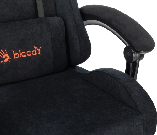 Кресло игровое A4Tech Bloody GC-560 черный искусственная замша (BLOODY GC-560 BLACK) фото 15