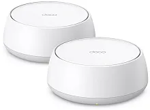 Бесшовный Mesh роутер TP-Link Deco BE25 (DECO BE25(2-PACK)) BE3600 100/1000/2500BASE-T белый (упак.:2шт)