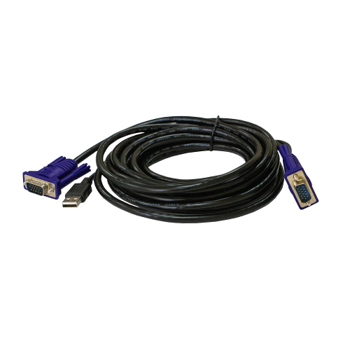 Кабель/ Кабель KVM с разъемами VGA и USB, 3 м (OKVMCU3/A1A)