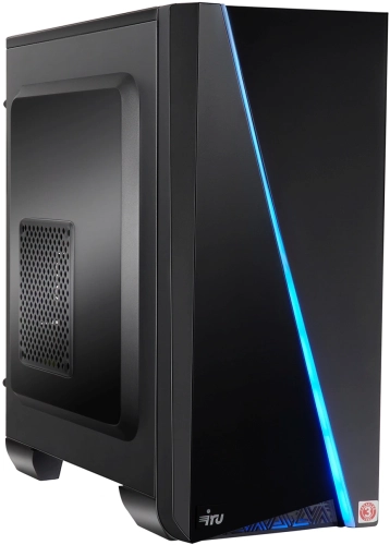 Компьютер IRU Tactio 320A5GER MT Ryzen 5 5600G (3.9) 16Gb SSD512Gb RGr Windows 11 Pro 64 GbitEth 500W черный (2106549)