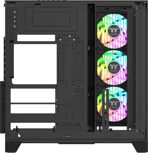 Корпус Thermaltake View 390 Air черный без БП E-ATX 2x120mm 2xUSB3.0 1xUSB3.1 audio bott PSU (CA-11F-00M1WN-00) фото 30