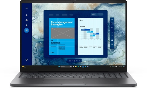 ноутбук DELL 16 Pro Ultra 7 255U 16” 16:10 FHD+ (1920 x 1200),60Hz,IPS,Non-Touch, AGl,300 nit,16GB (1x16GB) 512GB SSD Intel graphics ,Backlit,FPR,2y,Linux,1,9kgKB Eng,Platin Silver (PRO16-7655)