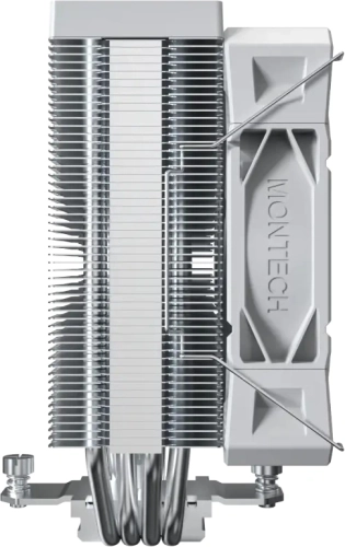 Устройство охлаждения(кулер) Montech NX400 Soc-AM5/AM4/1200/1700/1851 белый 4-pin 34.17dB Al+Cu 220W 874gr Ret (NX400WH) фото 2