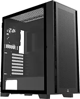 Корпус Montech Air 1000 Lite черный без БП ATX 1x120mm 3x140mm 1xUSB2.0 2xUSB3.0 audio bott PSU (AIR 1000 LITE BLACK)