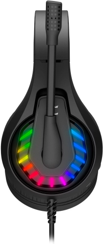 Наушники с микрофоном A4Tech Bloody G230 черный 2м накладные USB оголовье (G230) (G230#MLN) фото 3