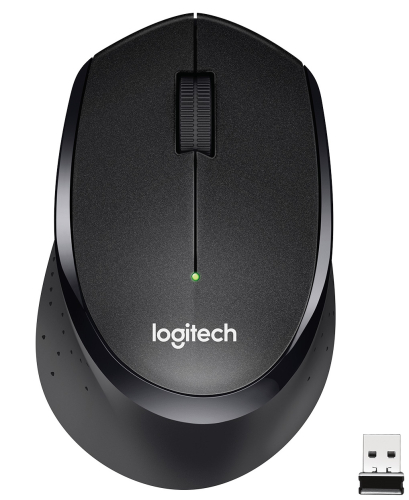 Мышь беспроводная Logitech M330 Silent Plus Black оптическая (910-004924)