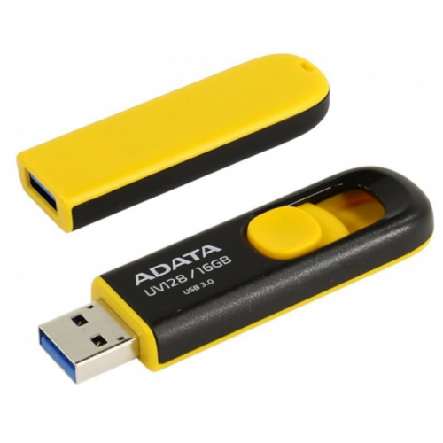 Флеш накопитель 16GB ADATA DashDrive UV128 USB 3.0 (AUV128-16G-RBY) фото 3