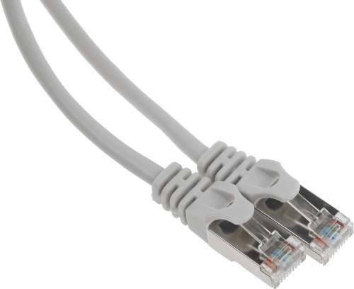 Патч-корд Premier PP22-0.5M 1000Гбит/ с FTP 4 пары cat5E CCA molded 0.5м серый RJ-45 (m)-RJ-45 (m)