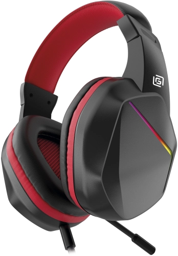 Наушники с микрофоном Оклик HS-L335G черный 2.2м мониторные USB оголовье (1972582) фото 3