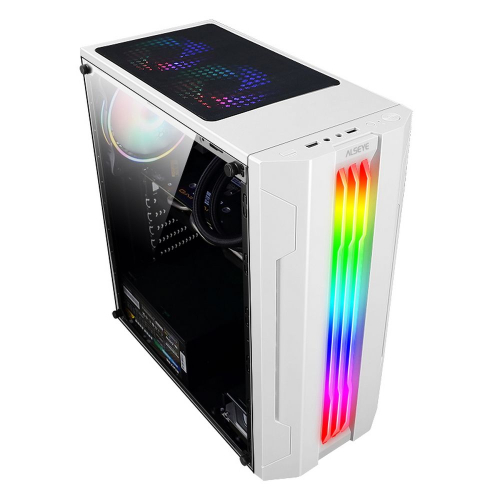 Корпус ALSEYE Auro 3.0-W Mini-ITX/ Micro ATX/ ATX, USB2.0*2+HD Audio+USB3.0*1, «H.D.D.(3.5»)*2pcs+S.S.D(2.5»)*2pcs, 354*185*413mm» (AS.07.0009) фото 2