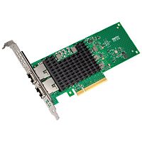 Сетевая карта/ Intel® Ethernet Network Adapter X710-T2L, Dual Ports RJ45, X710-AT2, 10GbE/ 5GbE/ 2.5GbE/ 1GbE/ 100Mb, PCIe v3.0 (8.0GT/ s), QoS, VMDq, SR-IOV, iSCSI/ NFS (X710T2LBLK)