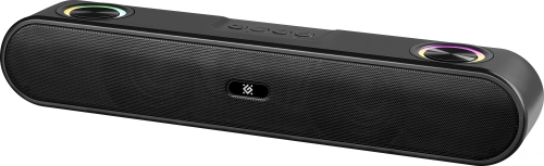 Саундбар Defender Z9 2.0 черный 16Вт беспроводные BT (65229)