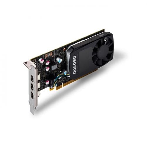 Видеокарта PNY Quadro P400 V2, 2GB GDDR5 64bit, PCI Express 3.0 x16, CUDA Cores 256, 3 x mDP 1.4, 30W, 150 mm (VCQP400V2-BLK) фото 3
