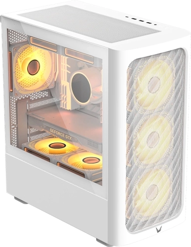 Корпус Formula Air Mesh G3 белый без БП mATX 4x120mm 2x140mm 2xUSB3.0 audio bott PSU (AIR MESH G3 WH) фото 2