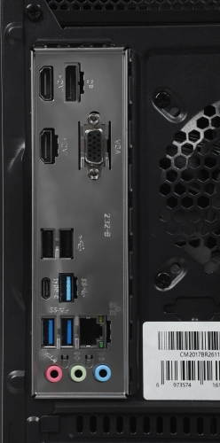 Компьютер Amur Нарвал B7I21 MT i5 12400 (2.5) 16Gb SSD512Gb UHDG 730 FreeDOS 2.5xGbitEth+1xGbitEth 500W мышь клавиатура черный (RUS) (2149657) фото 15