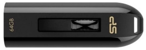 Флеш Диск Silicon Power 64GB Blaze B21 SP064GBUF3B21V1K USB3.0 черный
