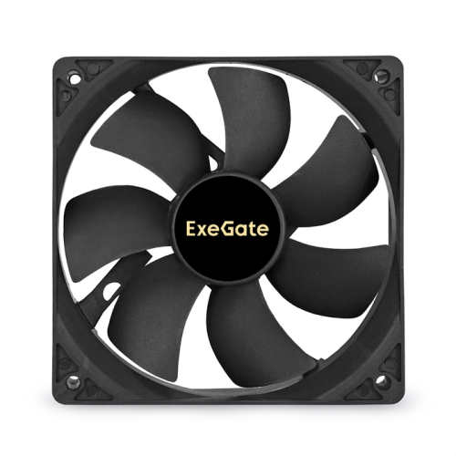 Exegate EX294048RUS Вентилятор ExeGate EX12025S2P, 120x120x25 мм, Sleeve bearing (подшипник скольжения), 2pin (разъем 2.54; для блоков питания ATX), 1400RPM, 25dBA фото 3
