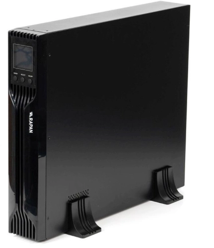 Источник бесперебойного питания Бастион Rapan 1000-RACK-IN-2X9 700Вт 1000ВА черный (8936) (8936#MLN)