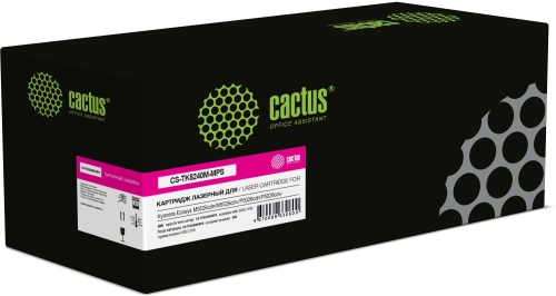 Картридж лазерный Cactus CS-TK5240M-MPS TK-5240M пурпурный (6000стр.) для Kyocera Ecosys M5526cdn/M5526cdw/P5026cdn/P5026cdw