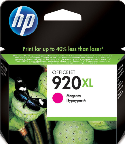 Картридж HP 920XL пурпурный 700 стр. (CD973AE)