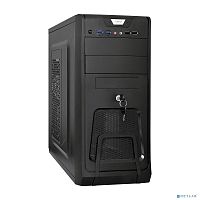 Exegate EX283214RUS Корпус Miditower ExeGate CP-603UB Black, ATX, , 2*USB+2*USB3.0, Audio, замок блокировки кнопки питания